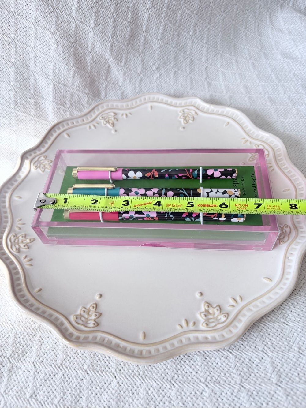 kate spade New York "Fall Floral" Pen and Tray Set - Picture 8 of 9